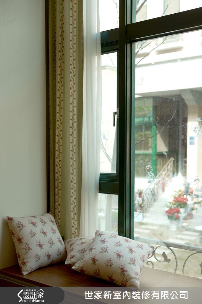 70坪新成屋(5年以下)＿鄉村風臥榻案例圖片＿世家新室內裝修有限公司＿世家新_03之7