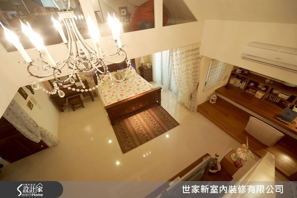 70坪新成屋(5年以下)＿鄉村風臥室案例圖片＿世家新室內裝修有限公司＿世家新_03之12