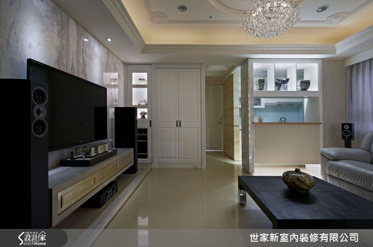 17坪新成屋(5年以下)＿新古典餐廳案例圖片＿世家新室內裝修有限公司＿世家新_04之5