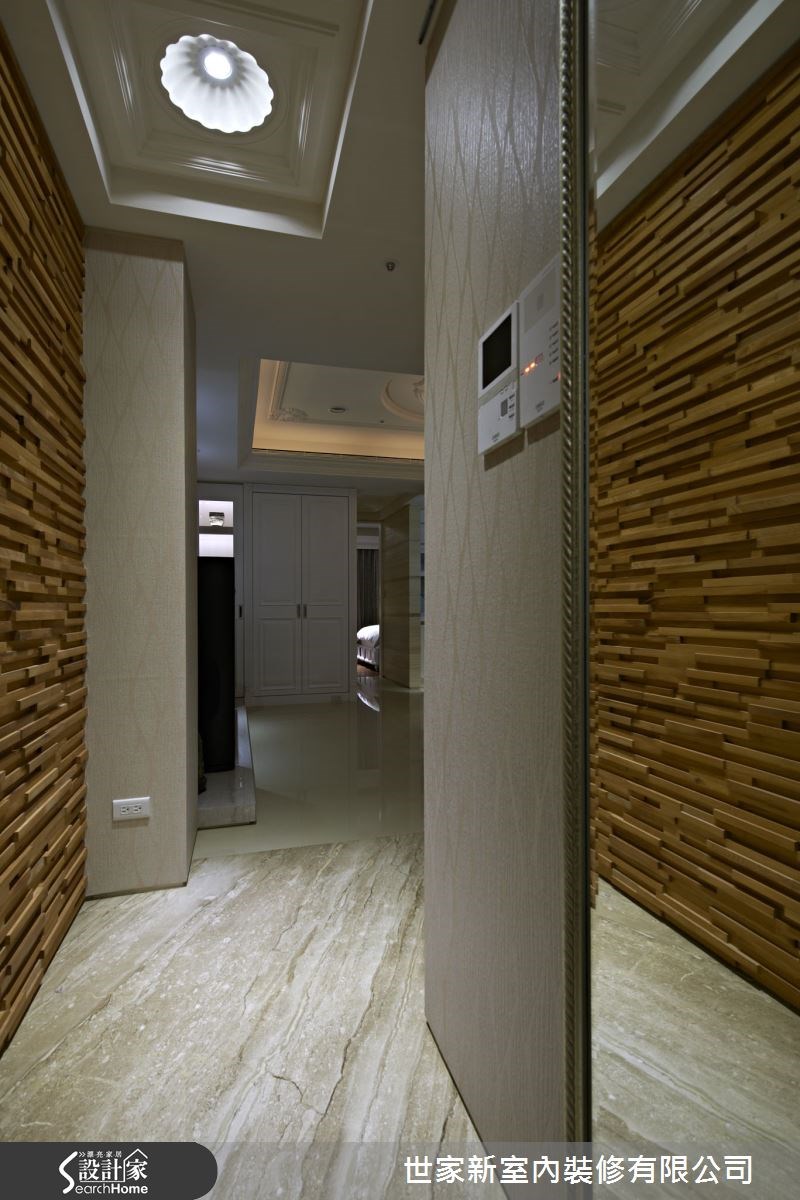 17坪新成屋(5年以下)＿新古典走廊案例圖片＿世家新室內裝修有限公司＿世家新_04之11