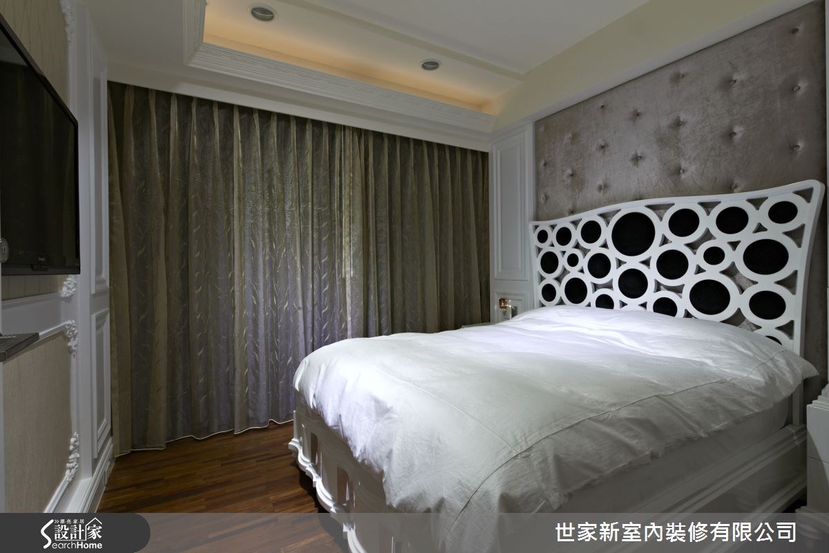 17坪新成屋(5年以下)＿新古典臥室案例圖片＿世家新室內裝修有限公司＿世家新_04之13