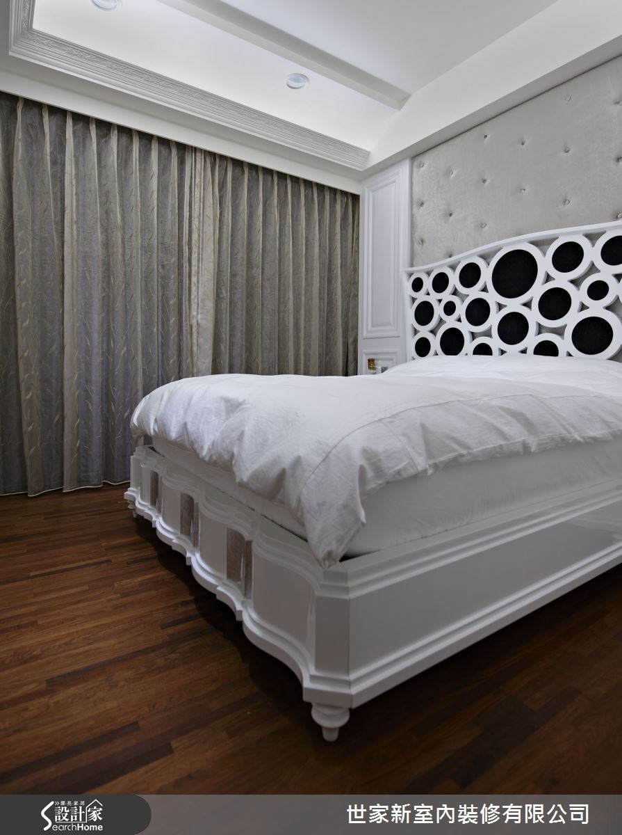 17坪新成屋(5年以下)＿新古典臥室案例圖片＿世家新室內裝修有限公司＿世家新_04之14