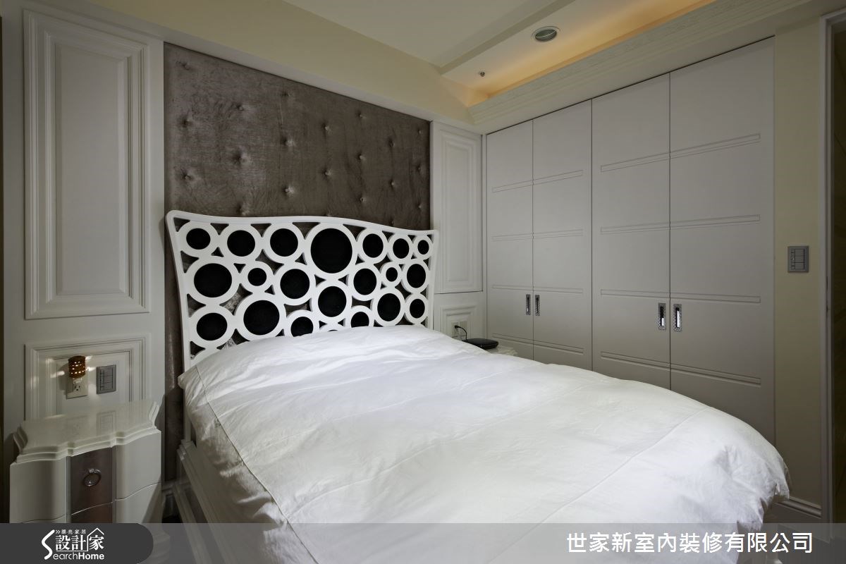 17坪新成屋(5年以下)＿新古典臥室案例圖片＿世家新室內裝修有限公司＿世家新_04之16
