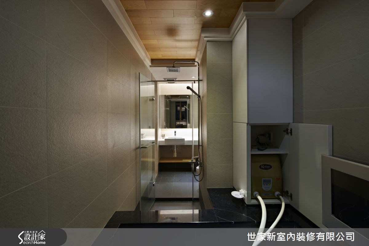 17坪新成屋(5年以下)＿新古典浴室案例圖片＿世家新室內裝修有限公司＿世家新_04之18