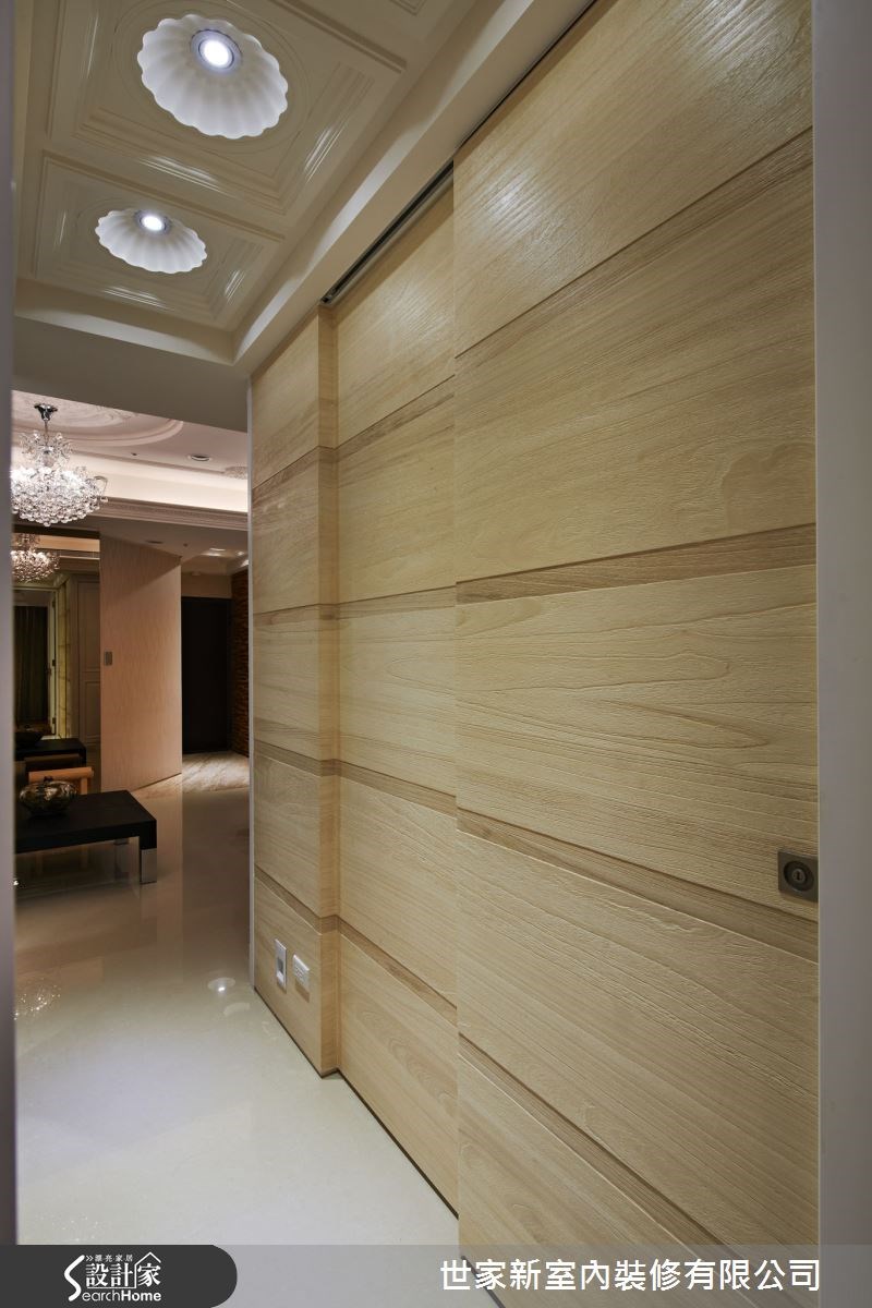17坪新成屋(5年以下)＿新古典走廊案例圖片＿世家新室內裝修有限公司＿世家新_04之19