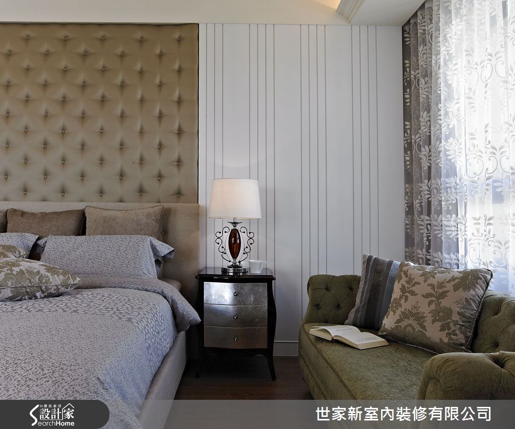 60坪新成屋(5年以下)＿新古典臥室案例圖片＿世家新室內裝修有限公司＿世家新_05之29