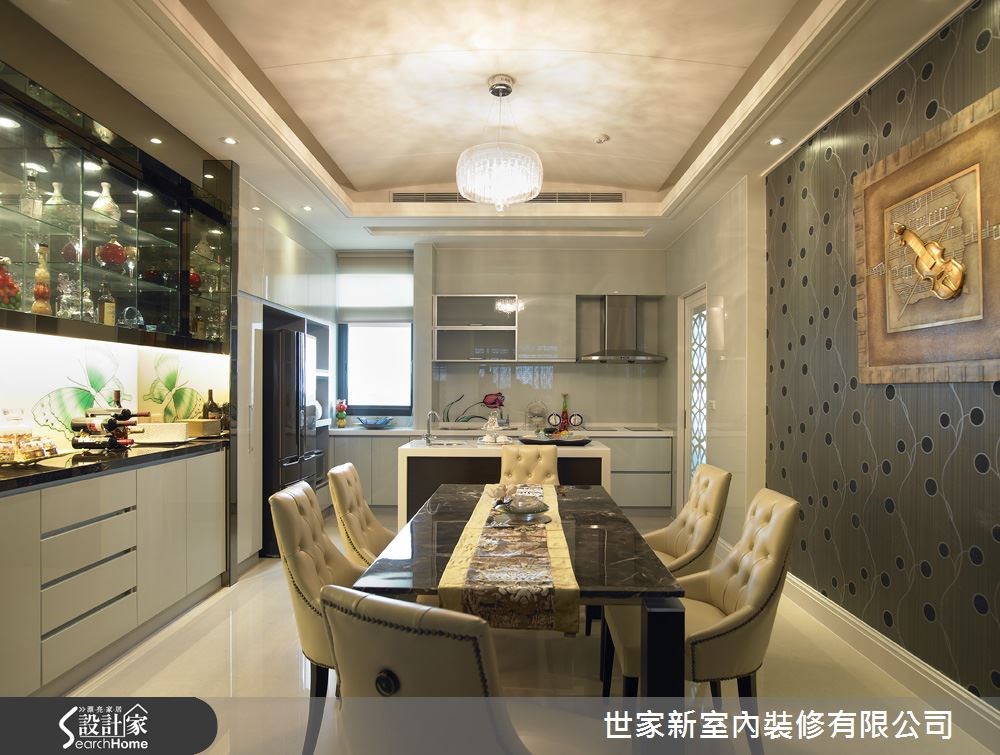 160坪新成屋(5年以下)＿現代風餐廳案例圖片＿世家新室內裝修有限公司＿世家新_06之18