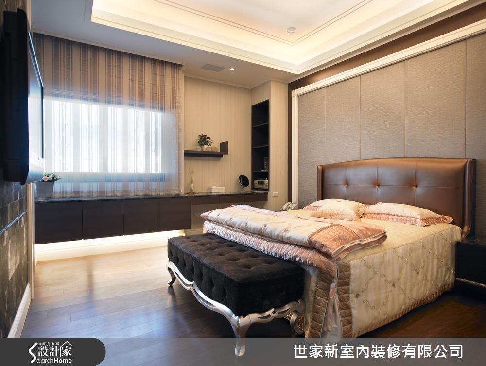 160坪新成屋(5年以下)＿現代風臥室案例圖片＿世家新室內裝修有限公司＿世家新_06之21