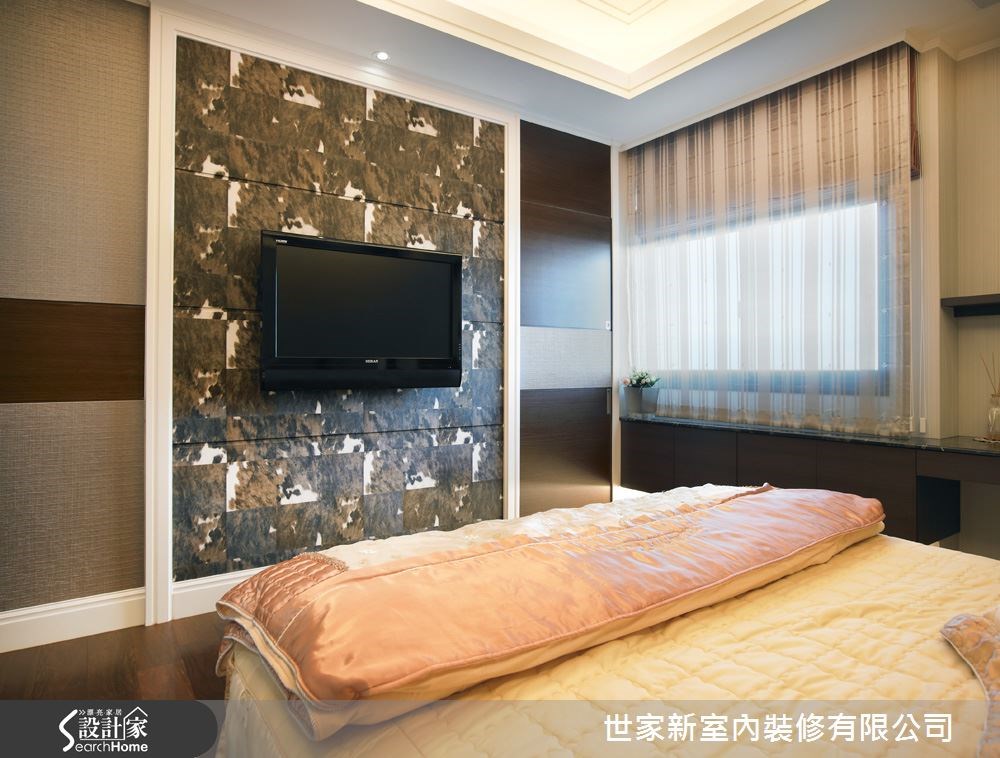 160坪新成屋(5年以下)＿現代風臥室案例圖片＿世家新室內裝修有限公司＿世家新_06之22