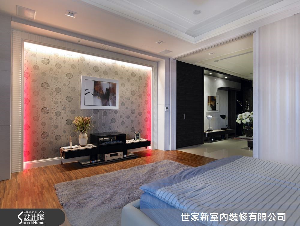 160坪新成屋(5年以下)＿現代風臥室案例圖片＿世家新室內裝修有限公司＿世家新_06之25