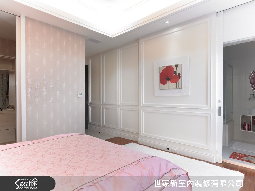 160坪新成屋(5年以下)＿現代風臥室案例圖片＿世家新室內裝修有限公司＿世家新_06之28