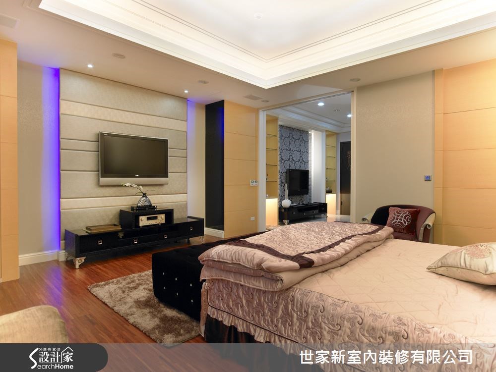160坪新成屋(5年以下)＿現代風臥室案例圖片＿世家新室內裝修有限公司＿世家新_06之31
