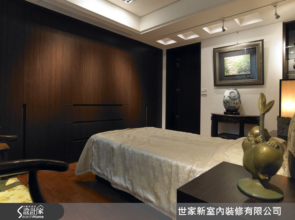 13坪中古屋(5~15年)＿人文禪風臥室案例圖片＿世家新室內裝修有限公司＿世家新_07之14