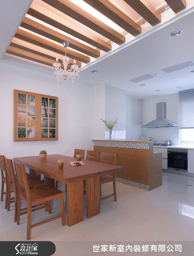 80坪中古屋(5~15年)＿混搭風餐廳廚房案例圖片＿世家新室內裝修有限公司＿世家新_08之9