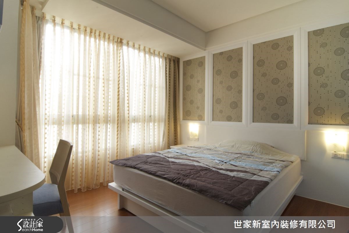 80坪中古屋(5~15年)＿混搭風臥室案例圖片＿世家新室內裝修有限公司＿世家新_08之14