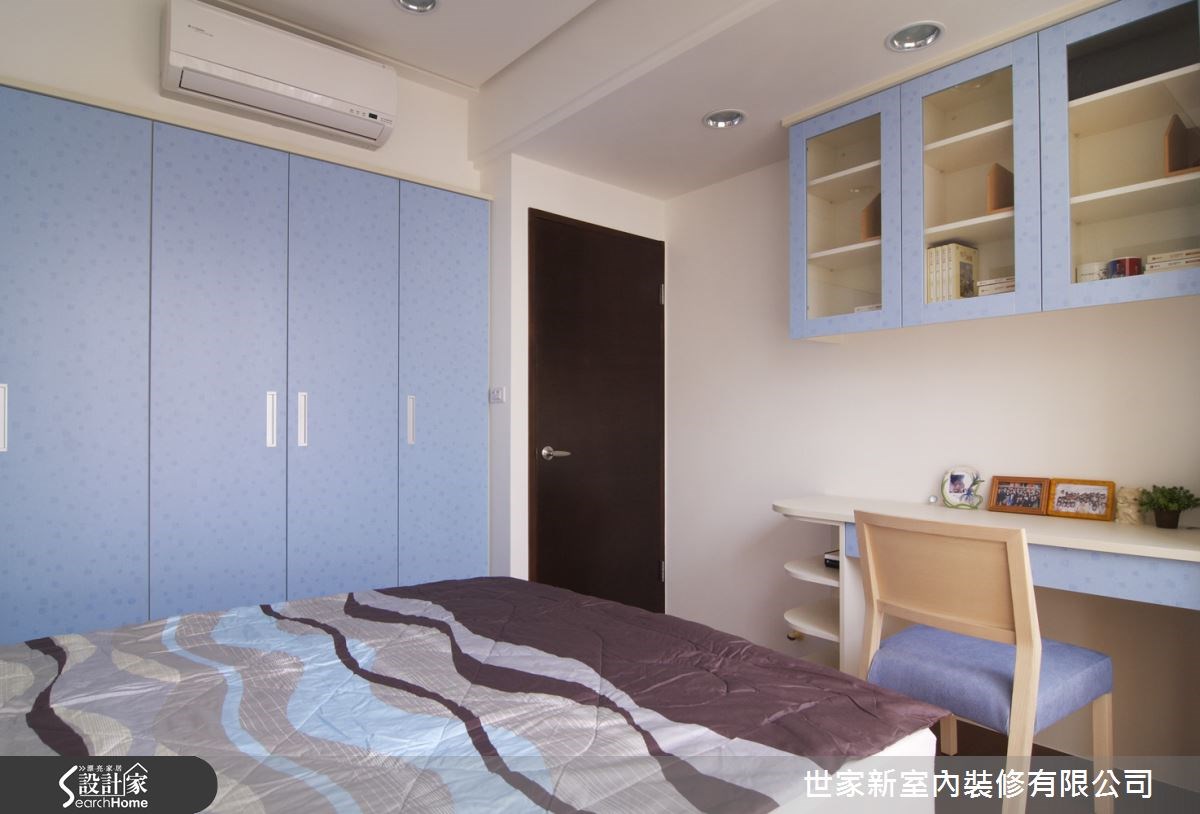 80坪中古屋(5~15年)＿混搭風臥室案例圖片＿世家新室內裝修有限公司＿世家新_08之15