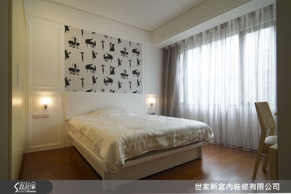 80坪中古屋(5~15年)＿混搭風臥室案例圖片＿世家新室內裝修有限公司＿世家新_08之16