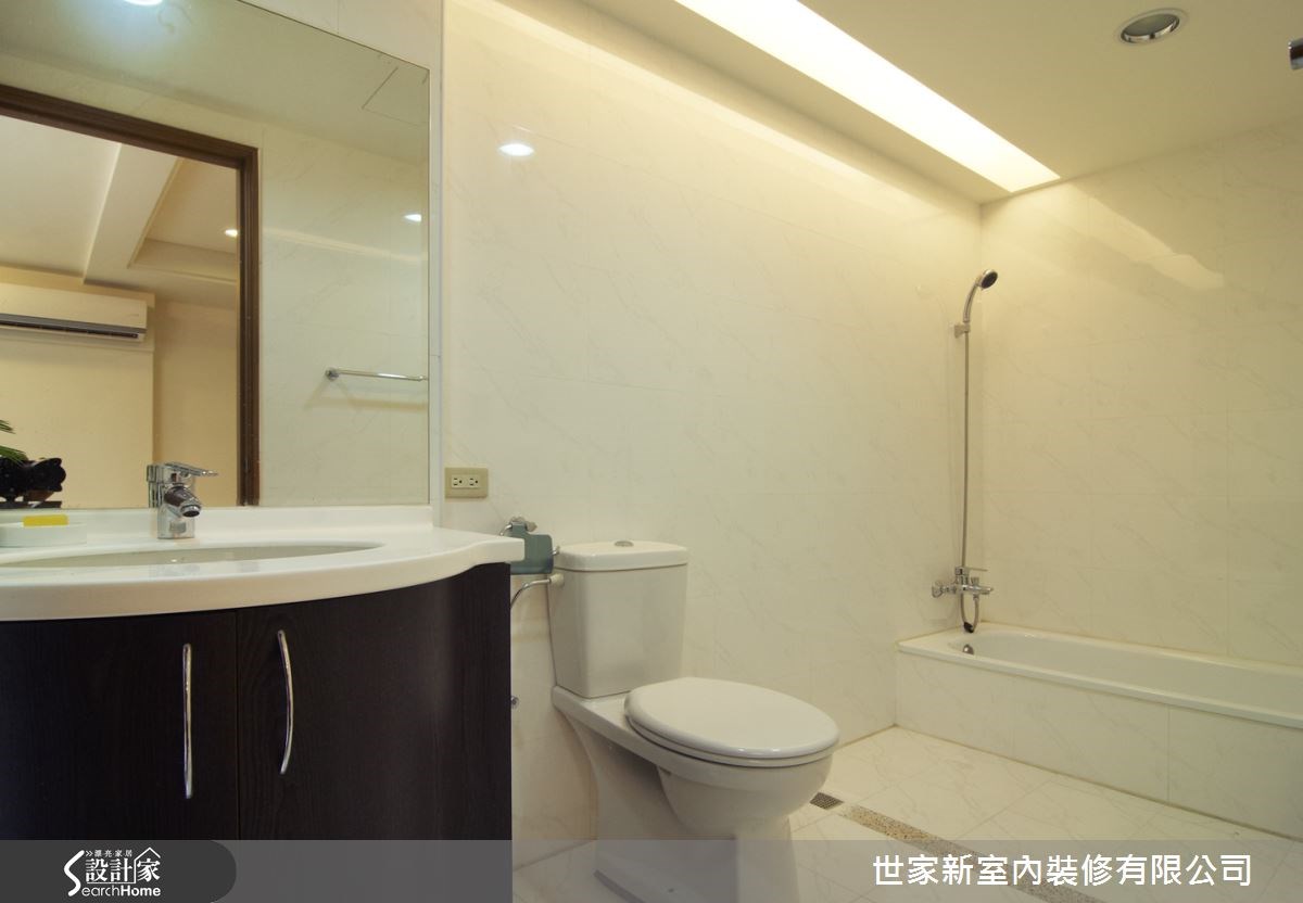 80坪中古屋(5~15年)＿混搭風浴室案例圖片＿世家新室內裝修有限公司＿世家新_08之19