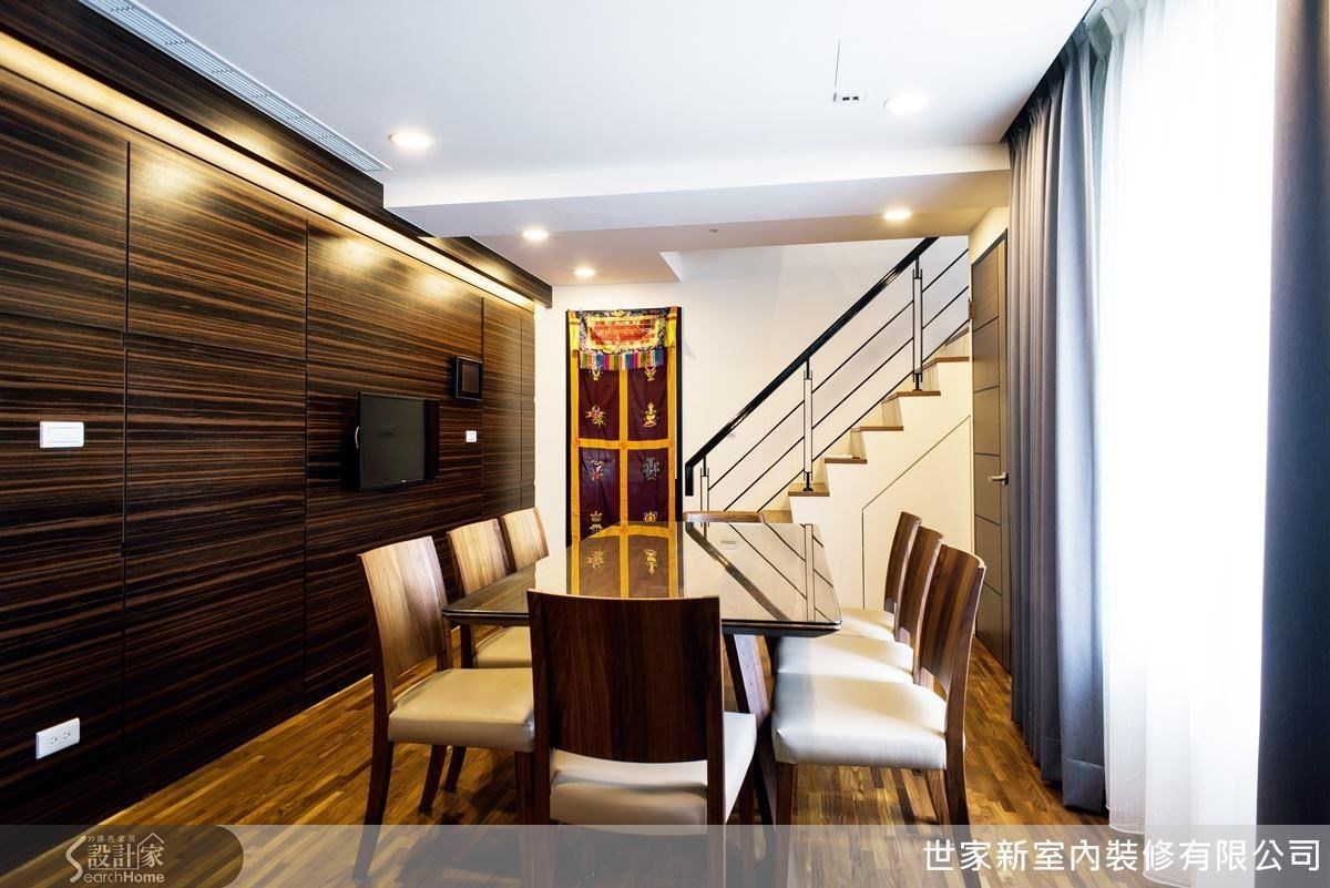 60坪新成屋(5年以下)＿新中式風案例圖片＿世家新室內裝修有限公司＿世家新_09之8