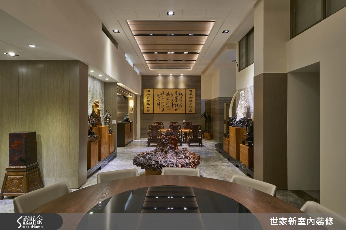 70坪老屋(16~30年)＿新中式風餐廳案例圖片＿世家新室內裝修有限公司＿世家新_10之4