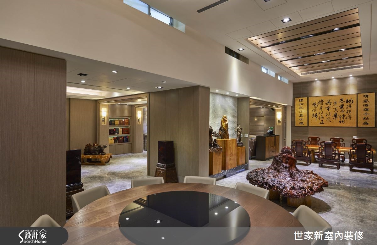 70坪老屋(16~30年)＿新中式風餐廳案例圖片＿世家新室內裝修有限公司＿世家新_10之6