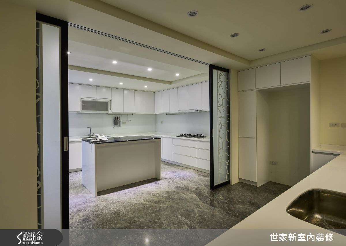 70坪老屋(16~30年)＿新中式風廚房案例圖片＿世家新室內裝修有限公司＿世家新_10之16