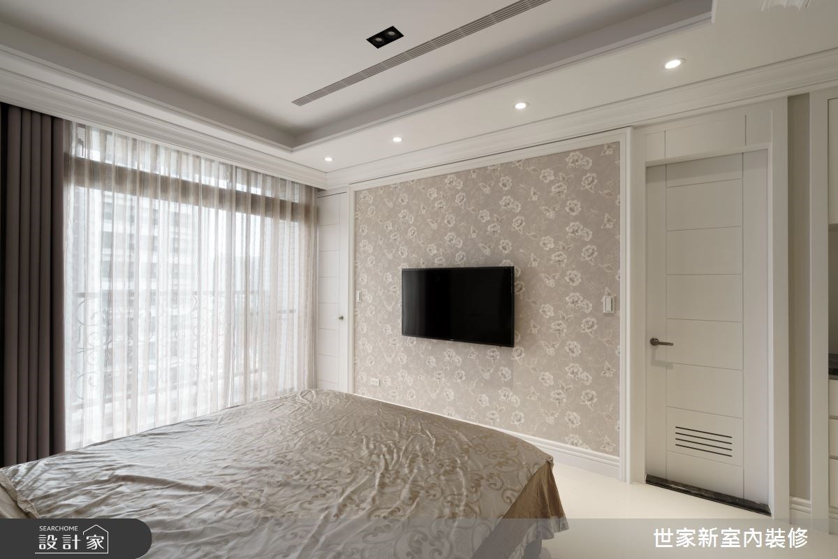45坪新成屋(5年以下)＿新古典臥室案例圖片＿世家新室內裝修有限公司＿世家新_12之12