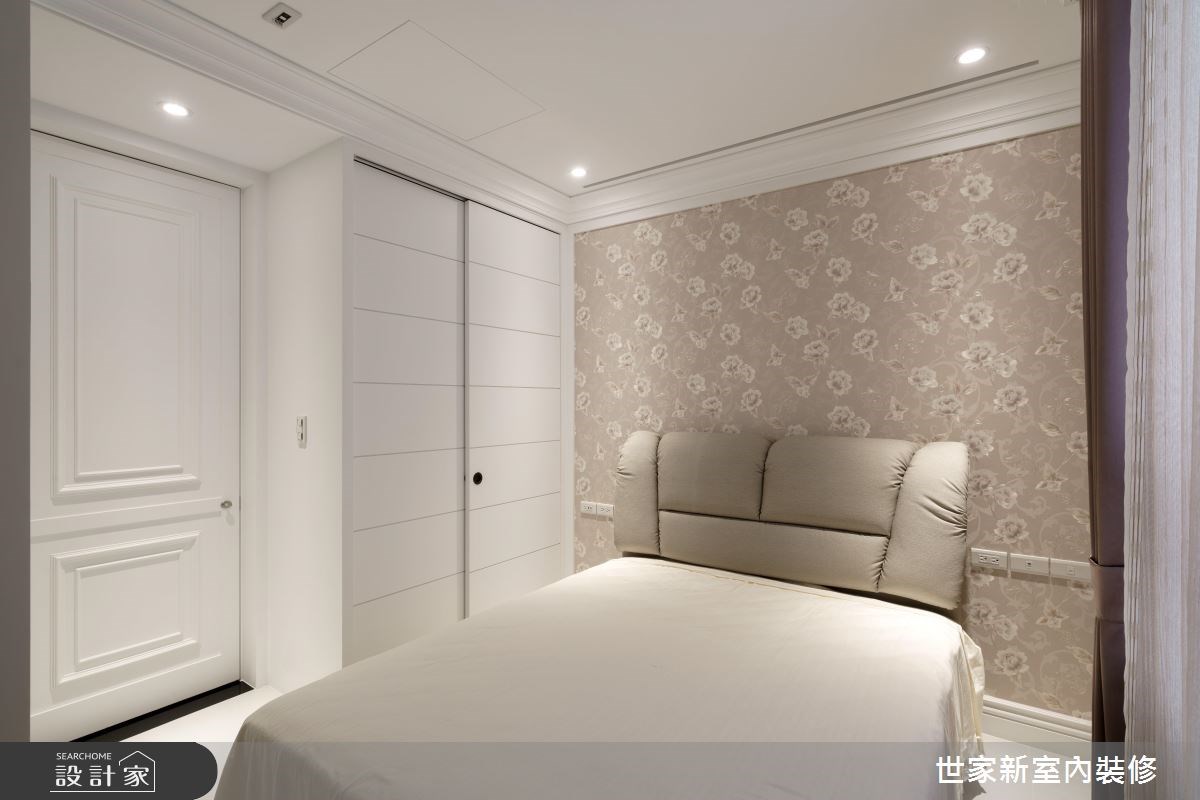 45坪新成屋(5年以下)＿新古典臥室案例圖片＿世家新室內裝修有限公司＿世家新_12之16