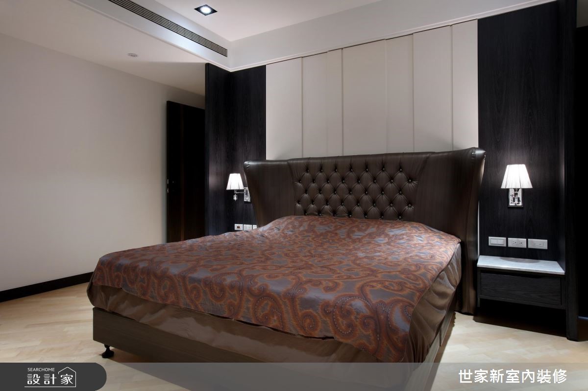 85坪新成屋(5年以下)＿現代風臥室案例圖片＿世家新室內裝修有限公司＿世家新_13之11