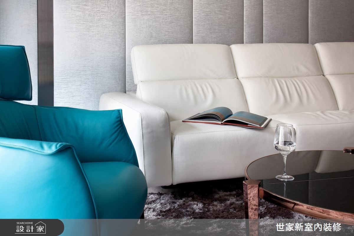 85坪新成屋(5年以下)＿現代風客廳案例圖片＿世家新室內裝修有限公司＿世家新_13之4