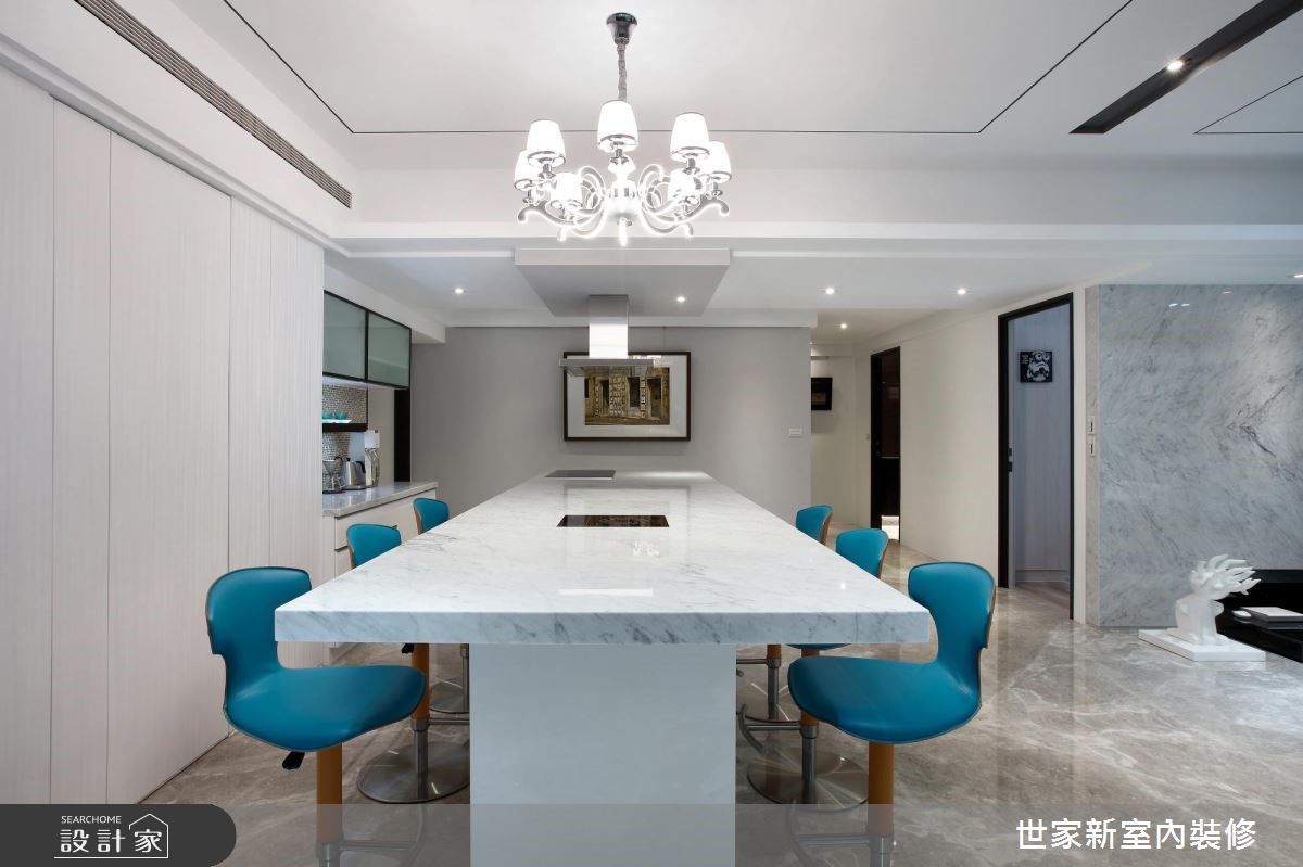 85坪新成屋(5年以下)＿現代風吧檯案例圖片＿世家新室內裝修有限公司＿世家新_13之9