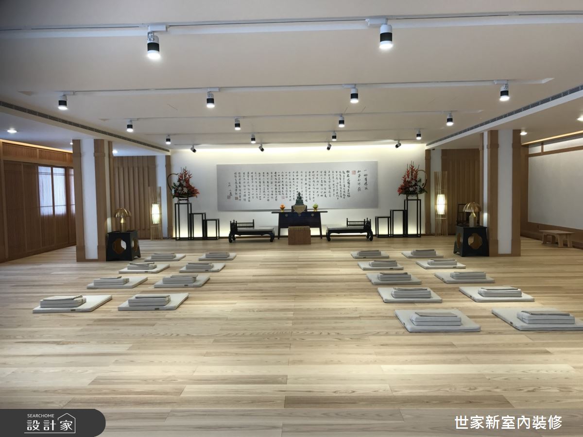 128坪新成屋(5年以下)＿人文禪風商業空間案例圖片＿世家新室內裝修有限公司＿世家新_18之1