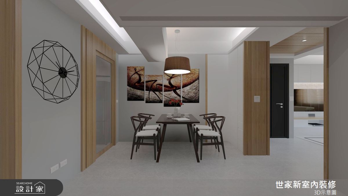 老屋(16~30年)＿自然人文風餐廳案例圖片＿世家新室內裝修有限公司＿世家新_20之10