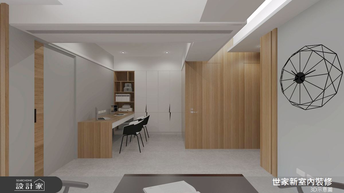 老屋(16~30年)＿自然人文風書房案例圖片＿世家新室內裝修有限公司＿世家新_20之8