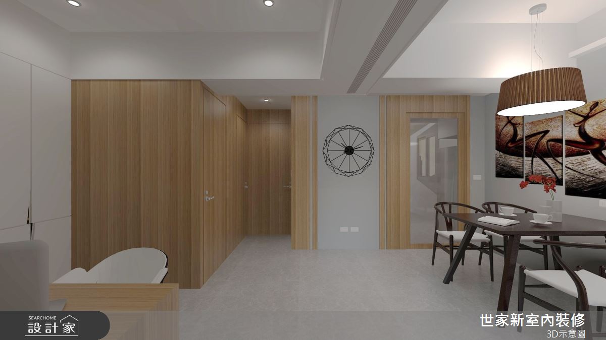 老屋(16~30年)＿自然人文風餐廳案例圖片＿世家新室內裝修有限公司＿世家新_20之9