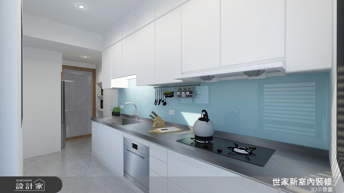 老屋(16~30年)＿自然人文風廚房案例圖片＿世家新室內裝修有限公司＿世家新_20之11