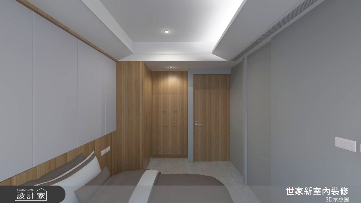 老屋(16~30年)＿自然人文風臥室案例圖片＿世家新室內裝修有限公司＿世家新_20之16
