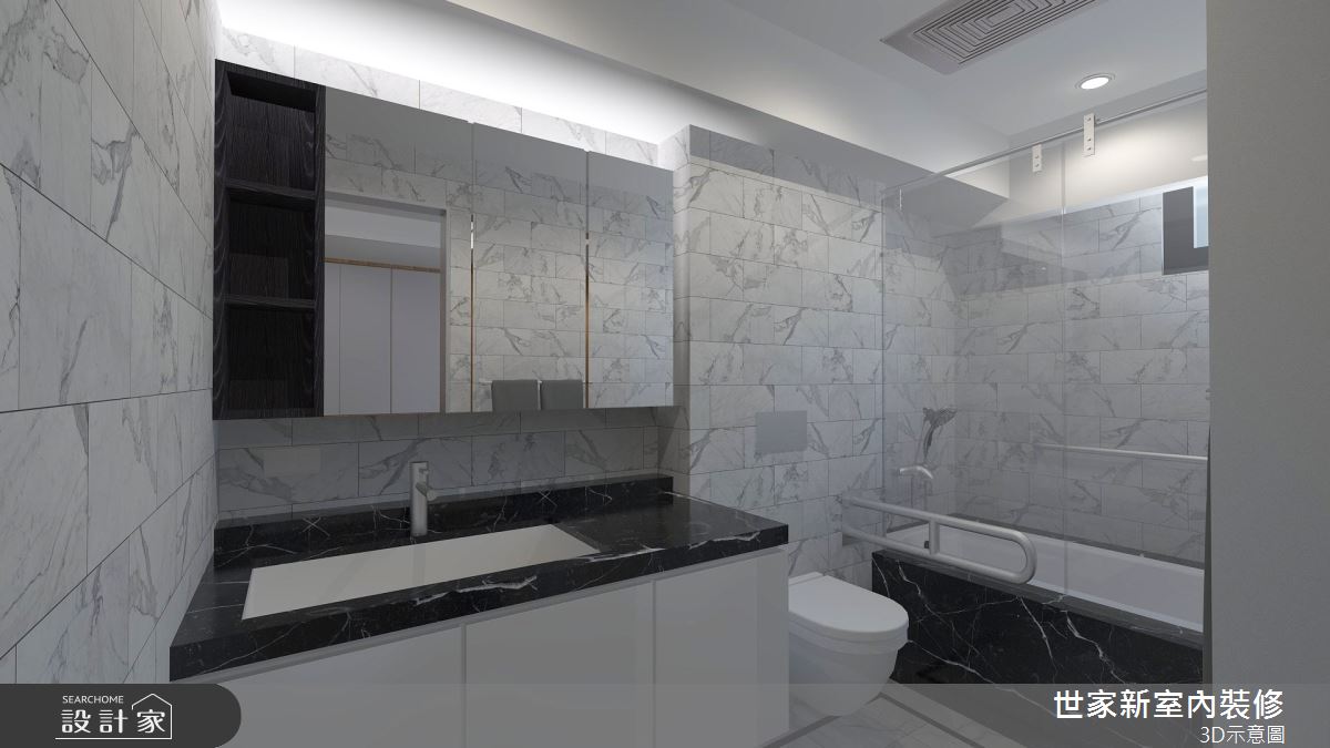 老屋(16~30年)＿自然人文風浴室案例圖片＿世家新室內裝修有限公司＿世家新_20之18