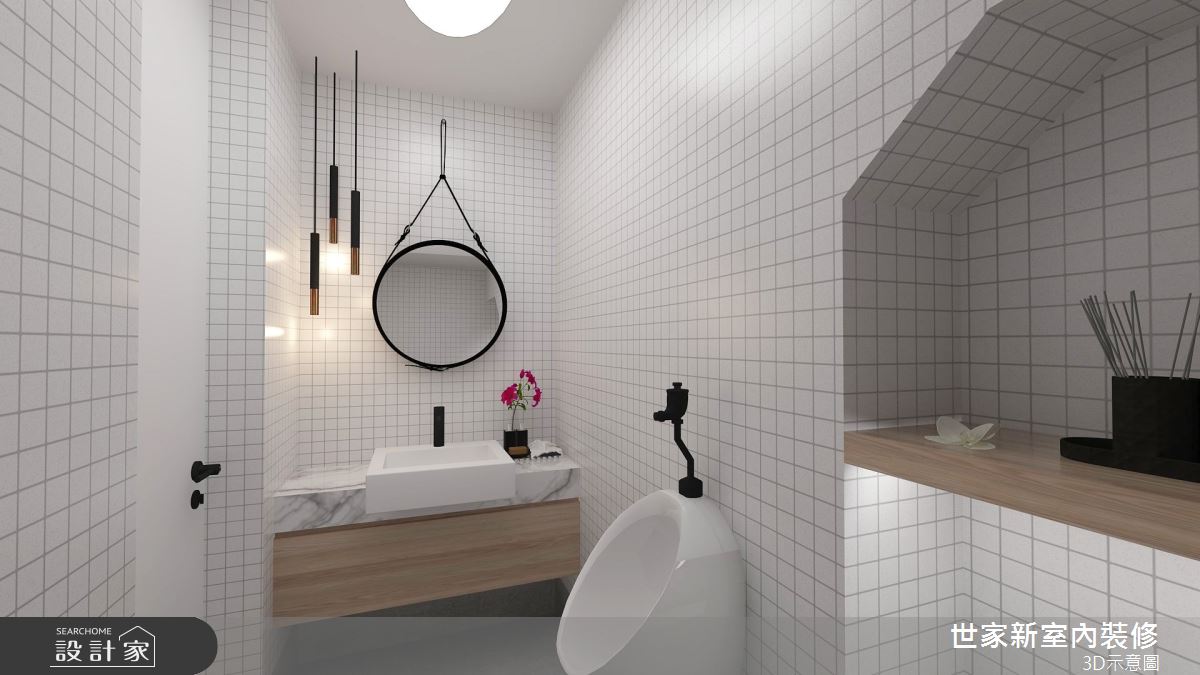 110坪預售屋＿混搭風浴室案例圖片＿世家新室內裝修有限公司＿世家新_21之9