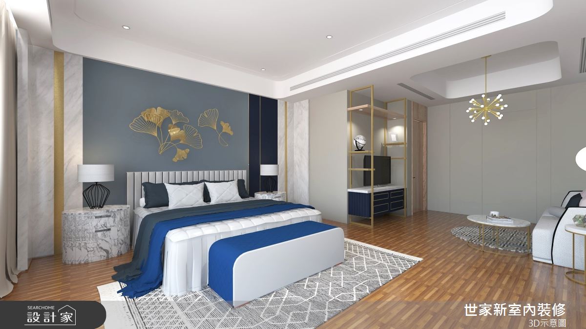 110坪預售屋＿混搭風臥室案例圖片＿世家新室內裝修有限公司＿世家新_21之14