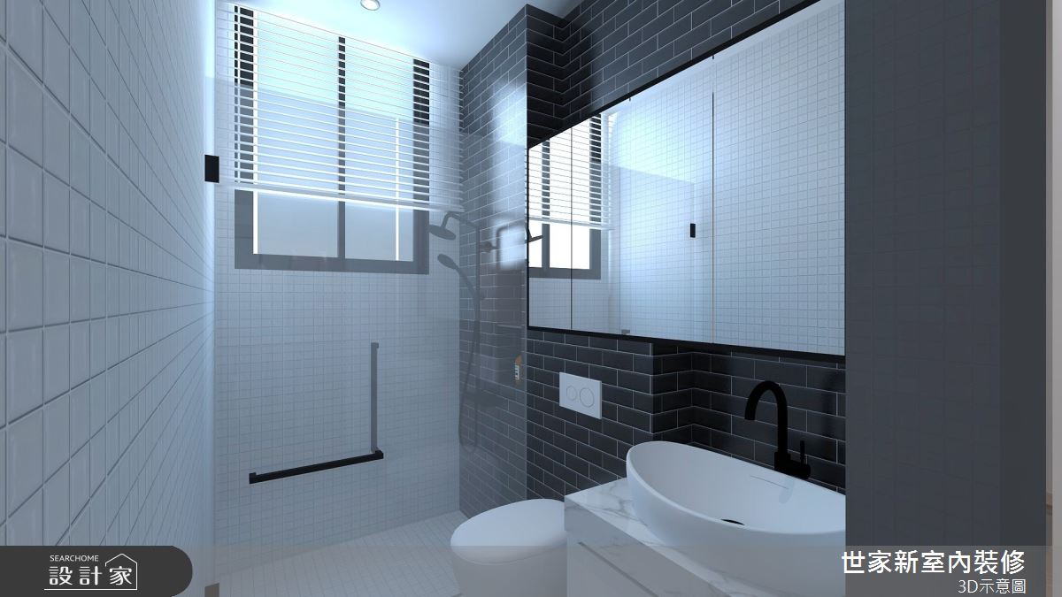 110坪預售屋＿混搭風浴室案例圖片＿世家新室內裝修有限公司＿世家新_21之21