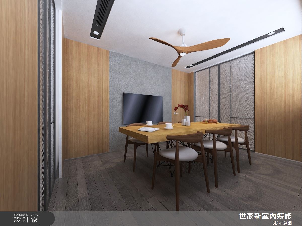 45坪老屋(16~30年)＿人文禪風餐廳案例圖片＿世家新室內裝修有限公司＿世家新_22之4