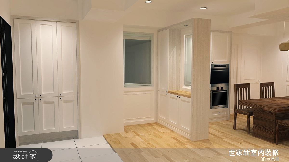 30坪新成屋(5年以下)＿混搭風玄關案例圖片＿世家新室內裝修有限公司＿世家新_24之1