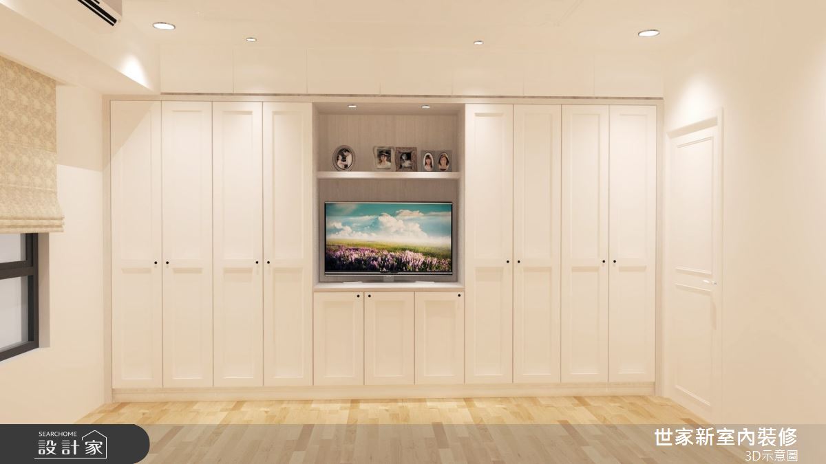 30坪新成屋(5年以下)＿混搭風臥室案例圖片＿世家新室內裝修有限公司＿世家新_24之8