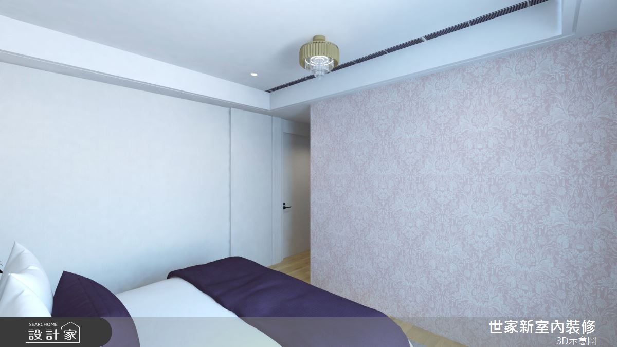 56坪新成屋(5年以下)＿新中式風臥室案例圖片＿世家新室內裝修有限公司＿世家新_27之12