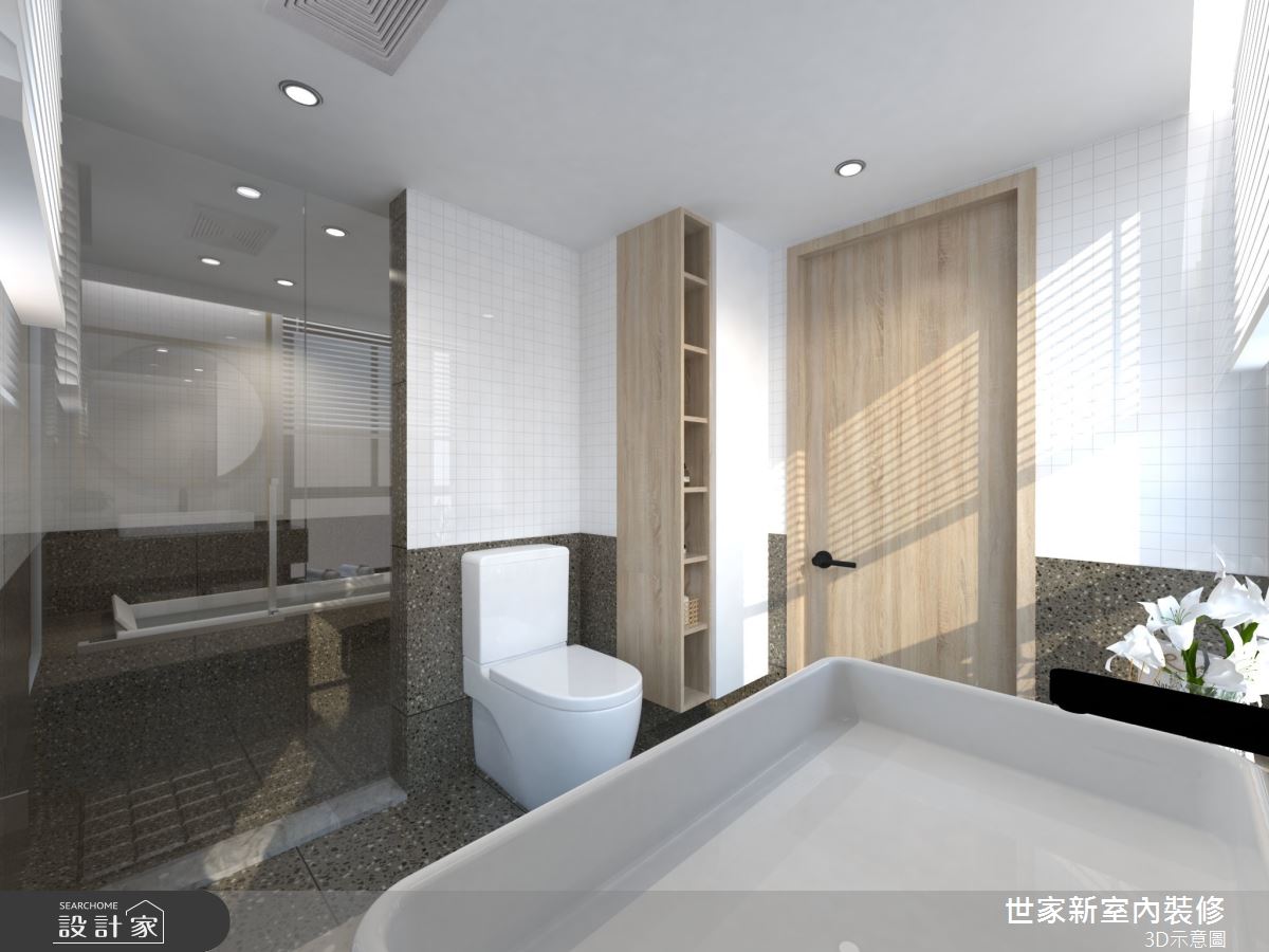 36坪新成屋(5年以下)＿現代風案例圖片＿世家新室內裝修有限公司＿世家新_30之23