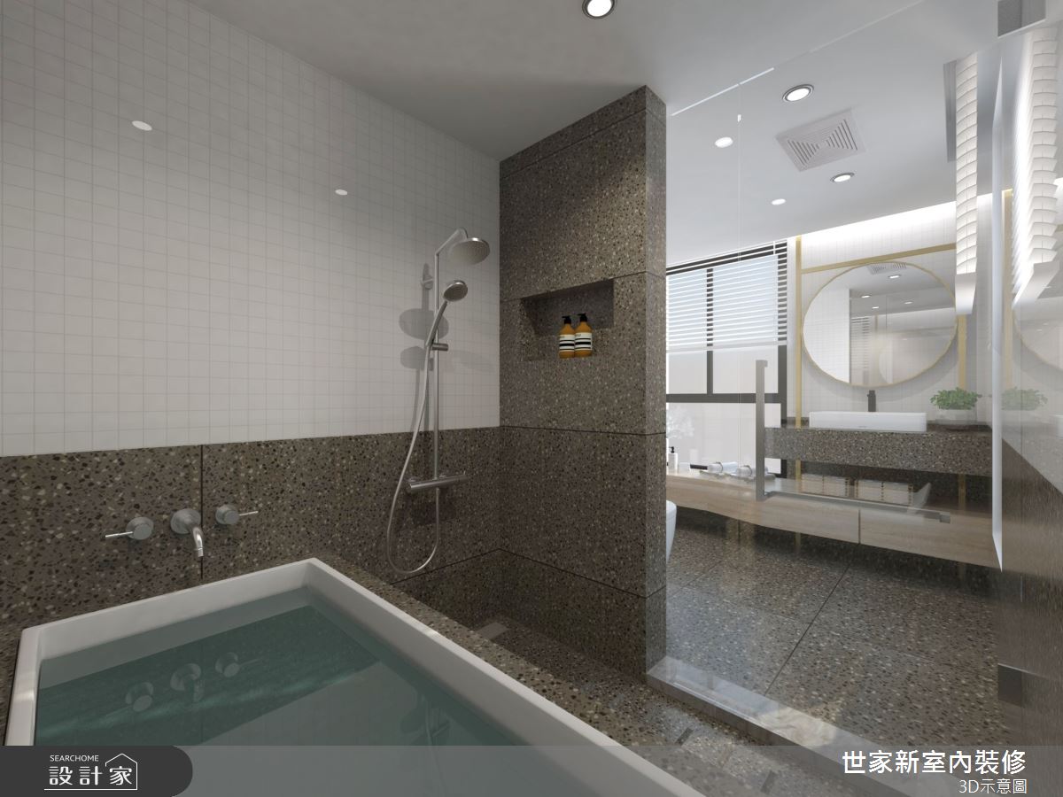 36坪新成屋(5年以下)＿現代風案例圖片＿世家新室內裝修有限公司＿世家新_30之25