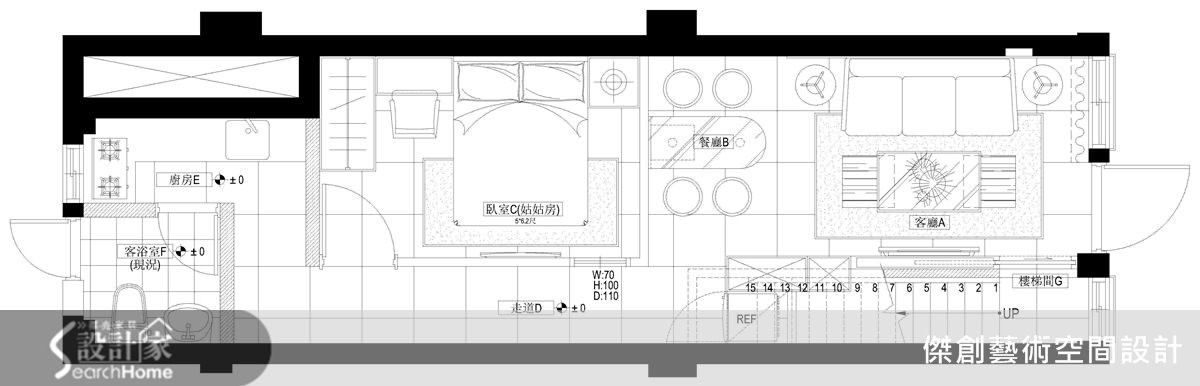 50坪老屋(16~30年)＿現代風案例圖片＿傑創藝術空間設計＿傑創_02之18