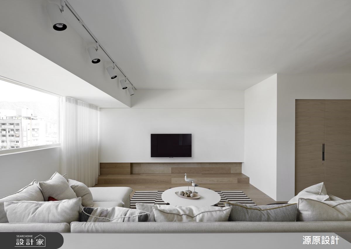 24坪中古屋(5~15年)＿現代風客廳案例圖片＿源原設計 Peny Hsieh Interiors＿源原_01之6