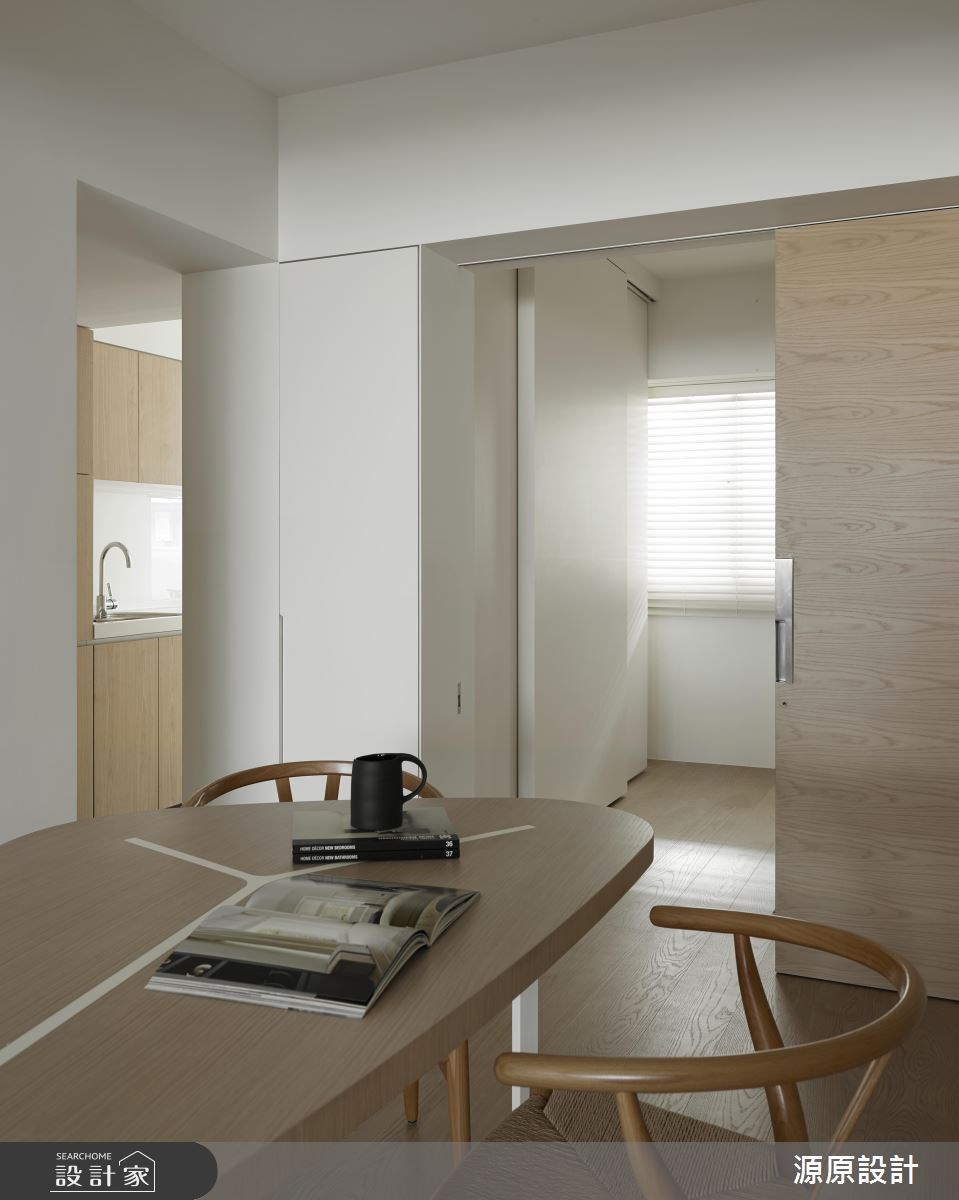 24坪中古屋(5~15年)＿現代風餐廳案例圖片＿源原設計 Peny Hsieh Interiors＿源原_01之11